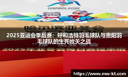 2025亚运会季后赛：呼和浩特羽毛球队与贵阳羽毛球队的生死攸关之战